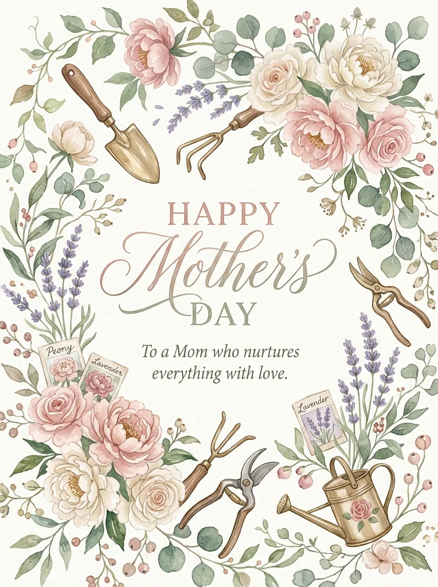 Personalized Mother's Day cards online